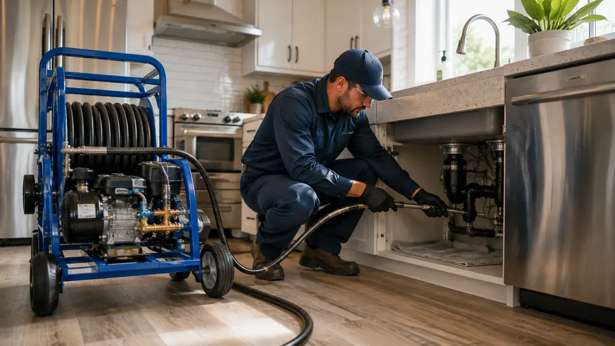 Kitchen Drain Hydro Jetting in Rio Vista